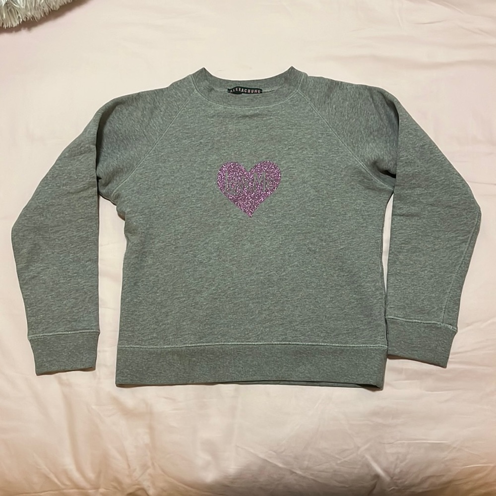 Alexa Chung Love Me Crewneck